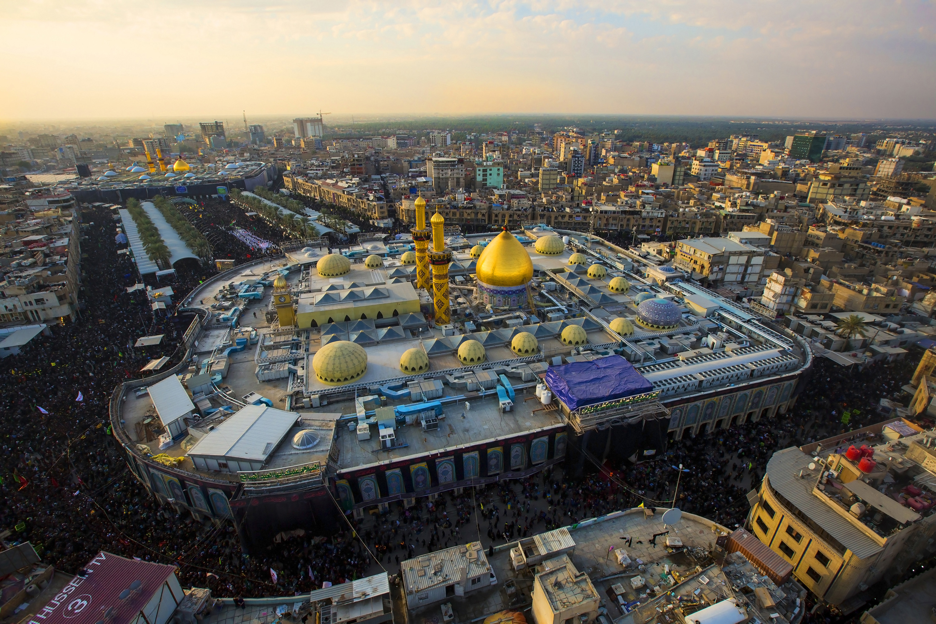 Το ιερό Τέμενος Αλ-Αμπάς στην Καρμπαλά