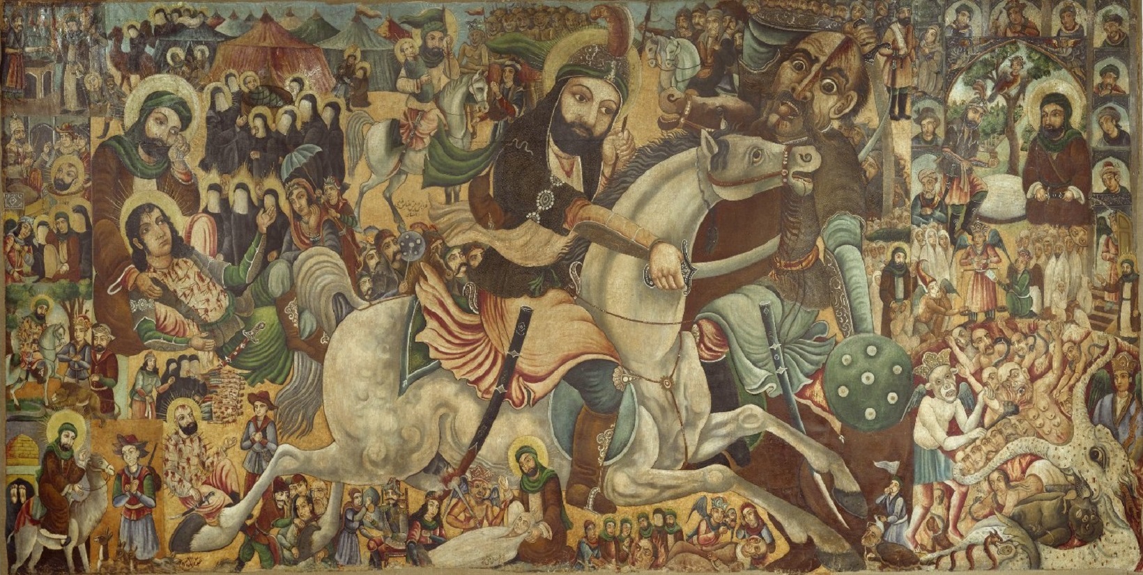 The battle in Karbala